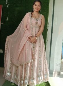 Anarkali gown